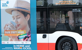 Faire Woche 2020, Bus in Herne